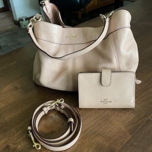 Coach purse and billfold